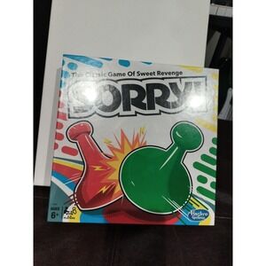 Sorry! Board Game for Kids Ages 6 and Up; Classic Hasbro Board Game; New 2020